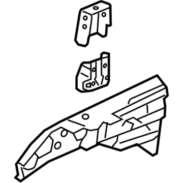 Chevy 84393441 Upper Rail