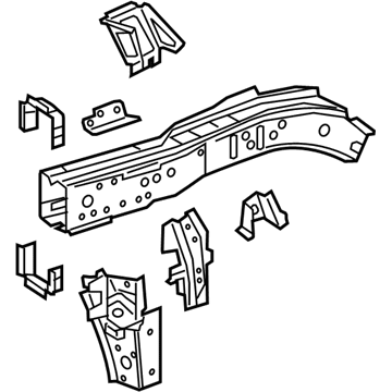 Chevy 84449353 Front Rail