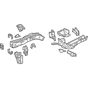 Chevy 84449353 Rail Assembly