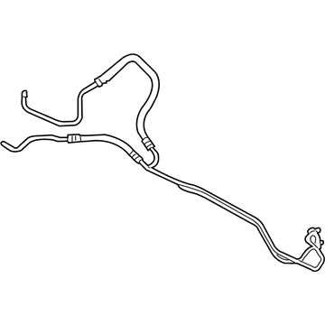 2012 Cadillac CTS Oil Cooler Hose - 20977541