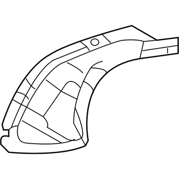 Saturn 93193028 Floor Reinforcement