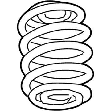 Chevy 13366701 Coil Spring