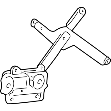 Oldsmobile 15041706 Window Regulator