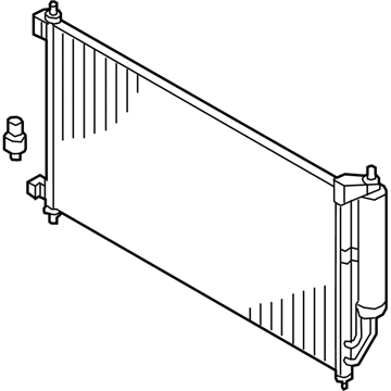 GM 19318095 Condenser,A/C