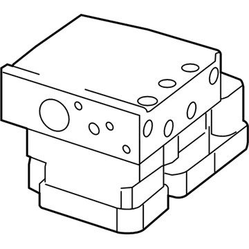 Saturn Astra ABS Control Module - 93196128