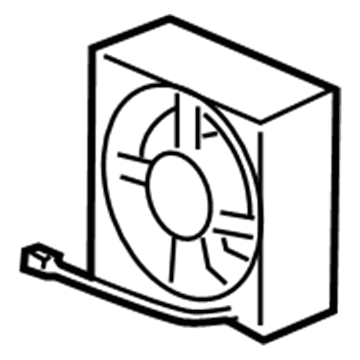 GM 15291365 Fan Assembly, Generator Battery Vent