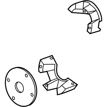 GM 22990962 Shield, Cng Tank High Pressure Shutoff Valve