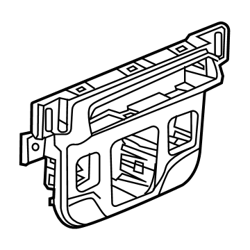 GM 84925670 Plate Assembly, I/P Sw Tr *Black