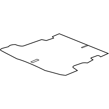 GM 25796183 Mat Assembly, Rear Compartment Floor