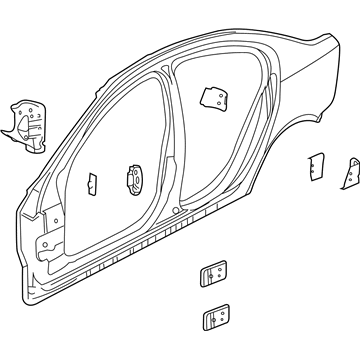 GM 92214638 Panel Assembly, Body Side