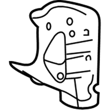 Pontiac 92207328 Front Brace