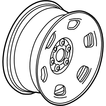 GMC 84542606 Wheel, Steel