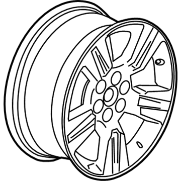 GMC 23245759 Wheel, Alloy