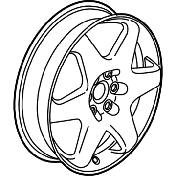 GMC 22890102 Wheel, Spare