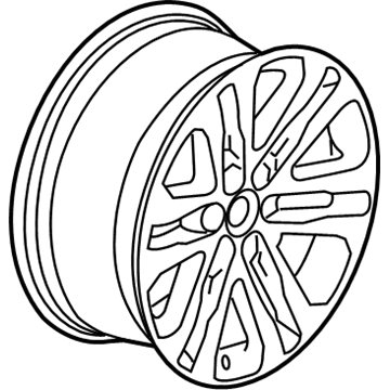 Chevy 23243988 Wheel, Alloy