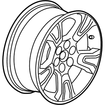 GMC 23245008 Wheel, Alloy