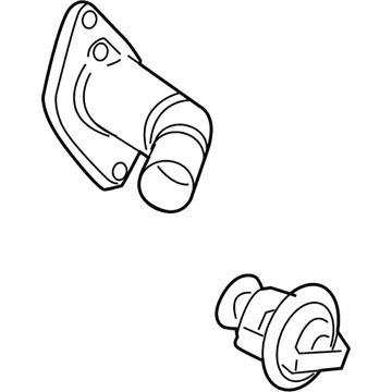 Chevy 12620112 Thermostat Housing