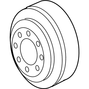 Chevy 24576970 Pulley