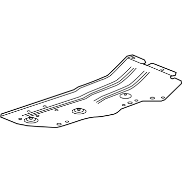 GM 39026300 Deflector, Front Compartment Air