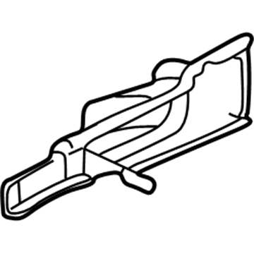 GM 12373339 Rail Assembly,Front Compartment Inner Side, Left <Use 1C1J 0140A>