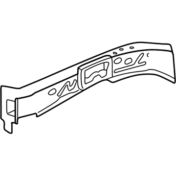 GM 12480766 Rail Kit,Front Compartment Side, Right