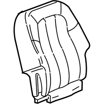 Buick 89022252 Seat Back Cover