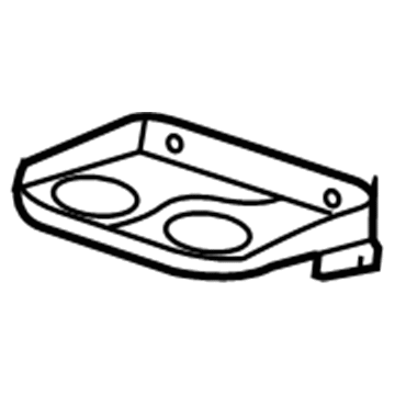 Buick 88896657 Cup Holder Bracket