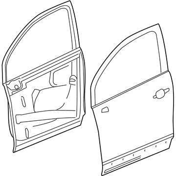 Chevy 84606437 Door Shell