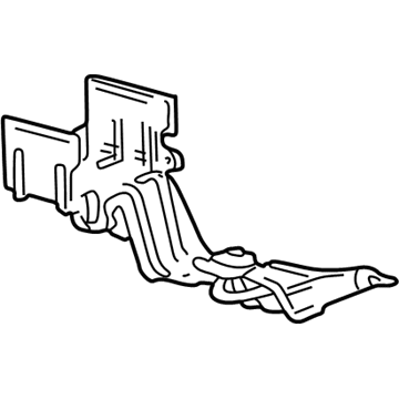 Oldsmobile 12564339 Air Cleaner Assembly Bracket