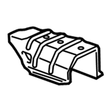 GM 92157202 Shield, Exhaust Muffler Rear Heat