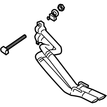 2004 Pontiac GTO Tail Pipe - 92066697