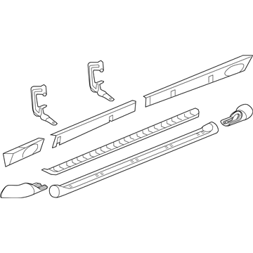 Chevy 25831390 Step Bar Assembly