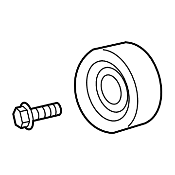 Chevy 12695659 Idler Pulley