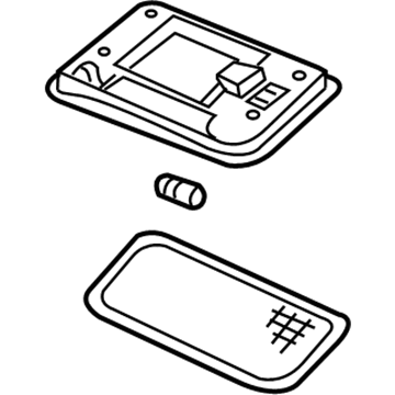 Chevy 30021807 Dome Lamp Assembly