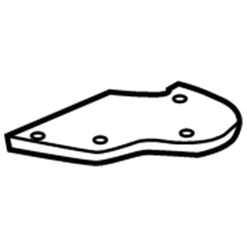 Chevy 23490957 Rocker Reinforcement Baffle