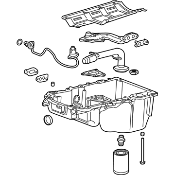 GMC 12707239 Oil Pan