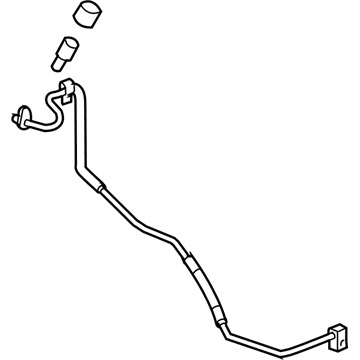 Chevy 84451981 Evaporator Tube