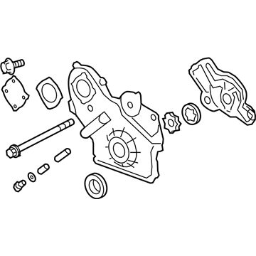 Chevy 12637040 Timing Cover