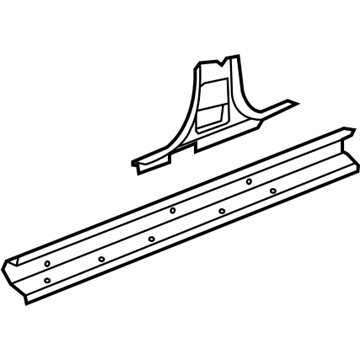 GM 23306818 Panel Assembly, Rkr Inr