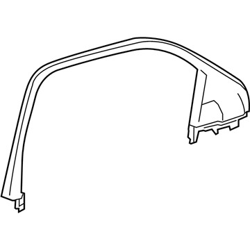 Chevy 23234335 Upper Trim