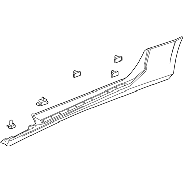 Chevy 84141316 Rocker Molding