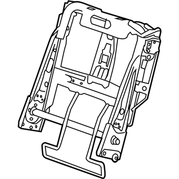 Cadillac 22780276 Seat Back Frame