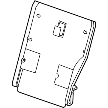 Cadillac 23128953 Seat Back Panel