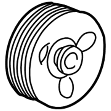 Chevy 24502200 Pulley