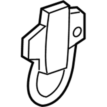 Chevy 23225791 Seat Belt Guide