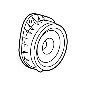 GMC 84190241 Rear Speaker