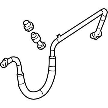 Saturn 15125778 Pressure Hose