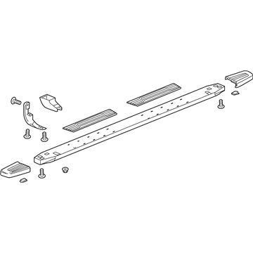 GMC 84126245 Step Bar Assembly