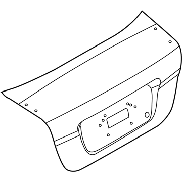 GM 95164318 Lid Asm,Rear Compartment