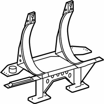 GM 52369200 Support Assembly, Cng Tank